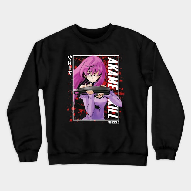 Sheele Akame Ga Kill Crewneck Sweatshirt by Otaku Emporium